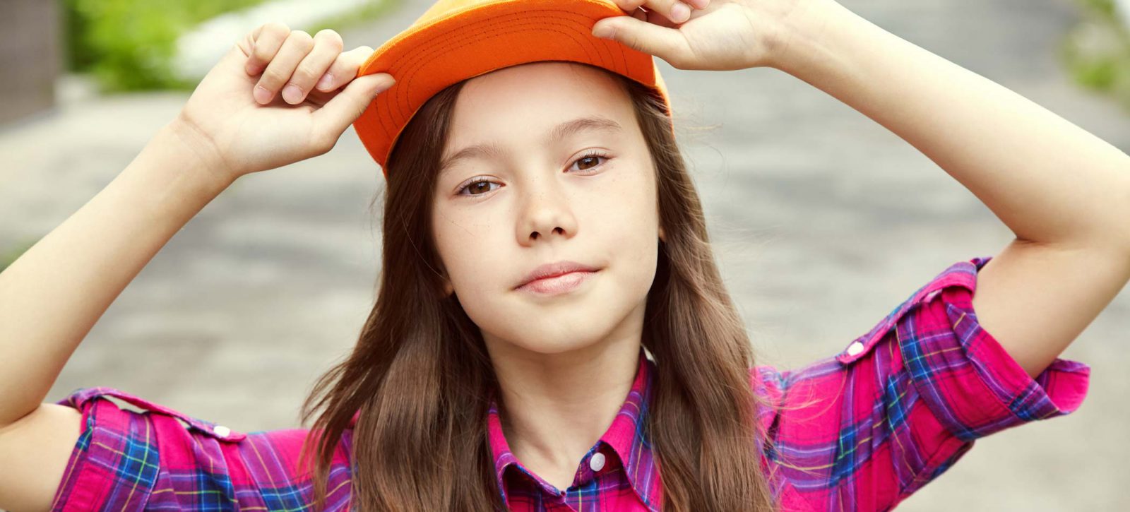 Girl with hat